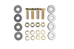 Jeep Wrangler Fender Flare Bracket - Front - Rugged Ridge - Chop Bracket Kit - Matte Black - `18-`22